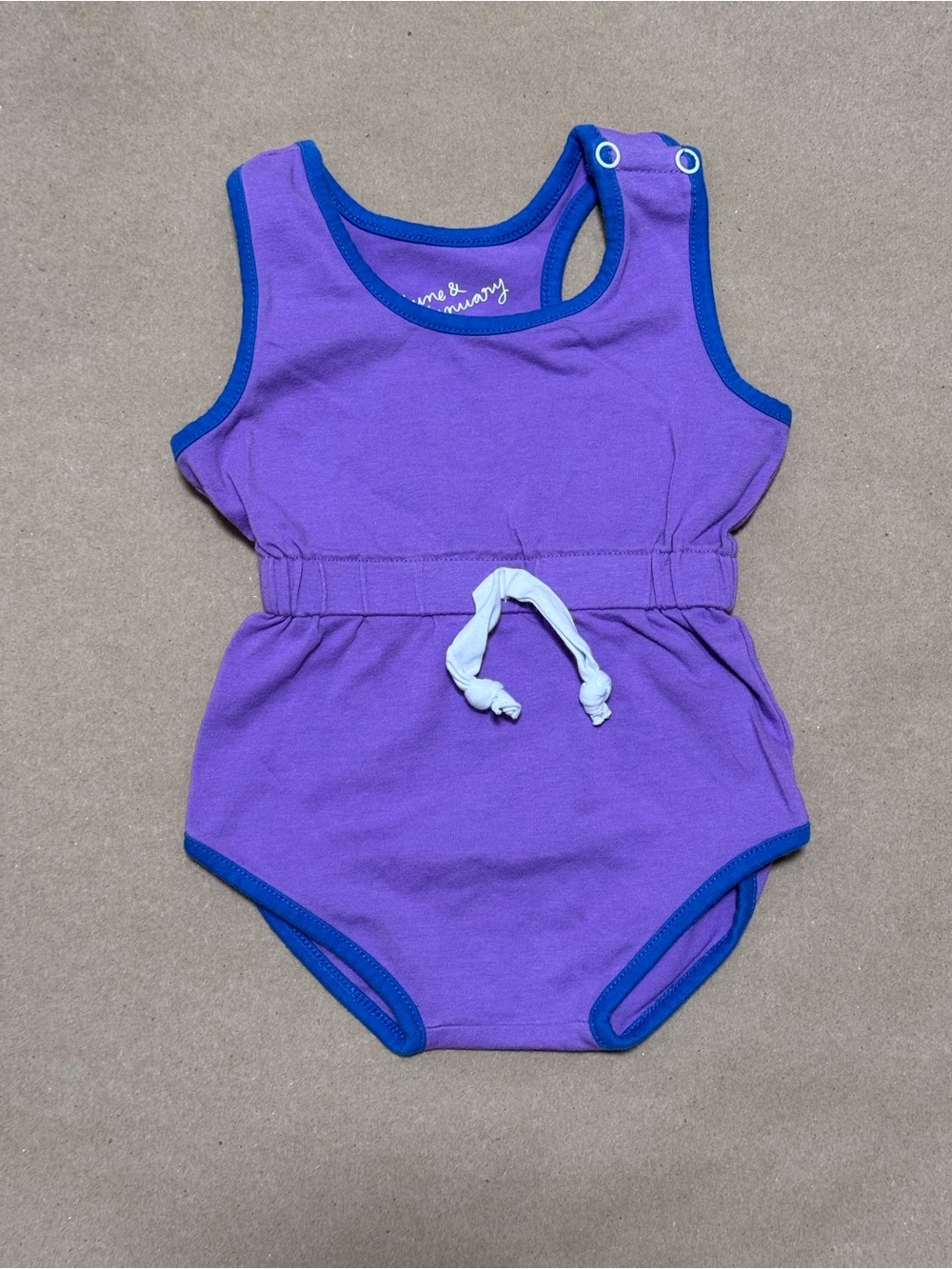 June & January One-Piece Bodysuit - 12/18M